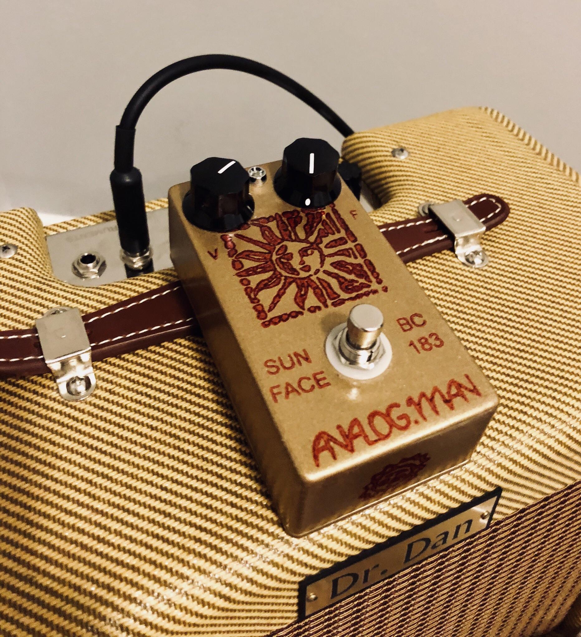 NPD - ANALOG.MAN Sunface BC183 : r/guitarpedals
