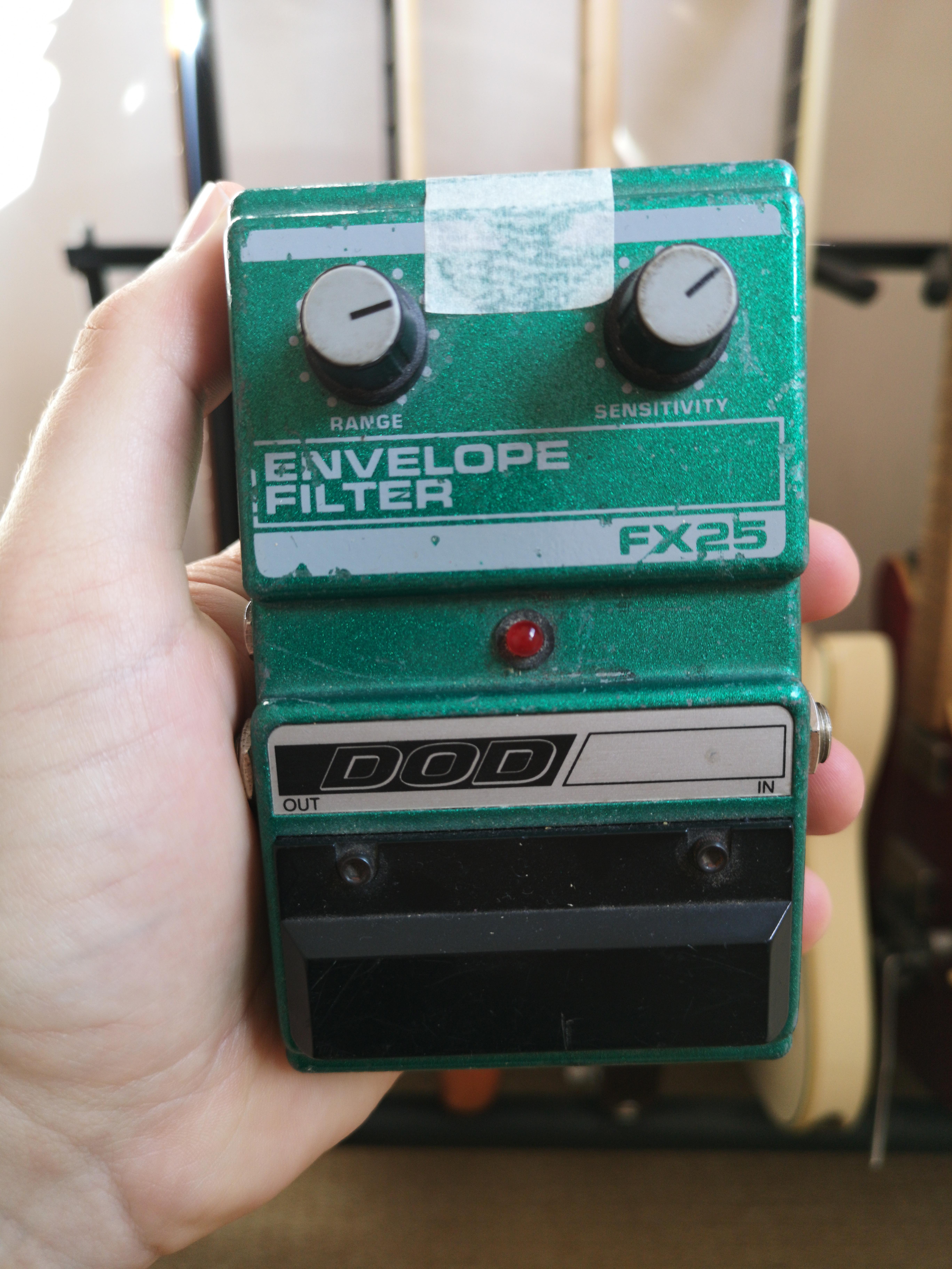 DOD FX25 - 断然お気に入りのエンベロープフィルター : r/basspedals