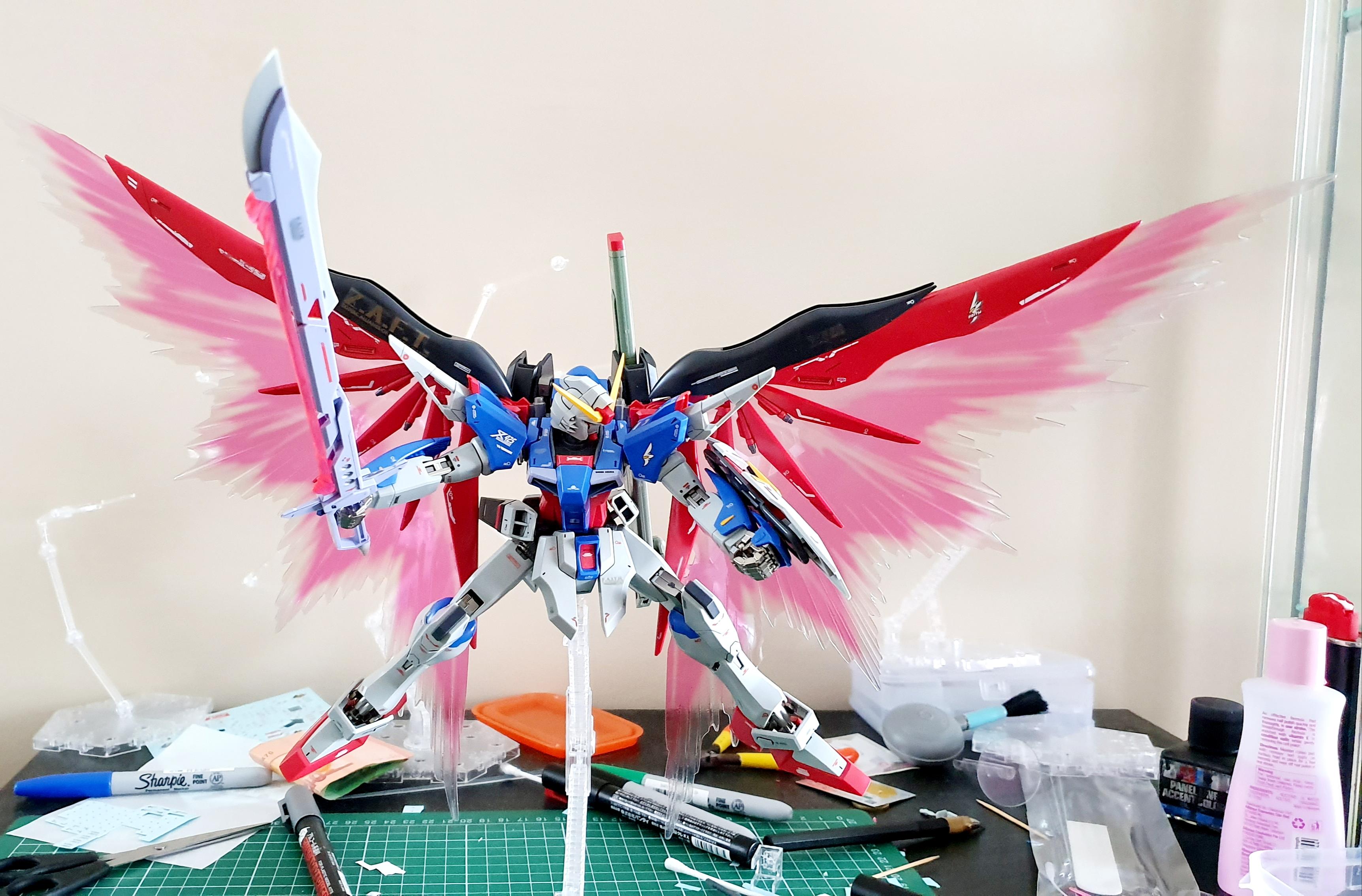 やっと完成！MG デスティニーガンダム - エクストリームブラストモード