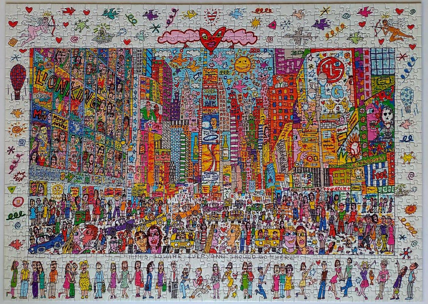 Times Square everyone should go there - James Rizzi / Ravensburger