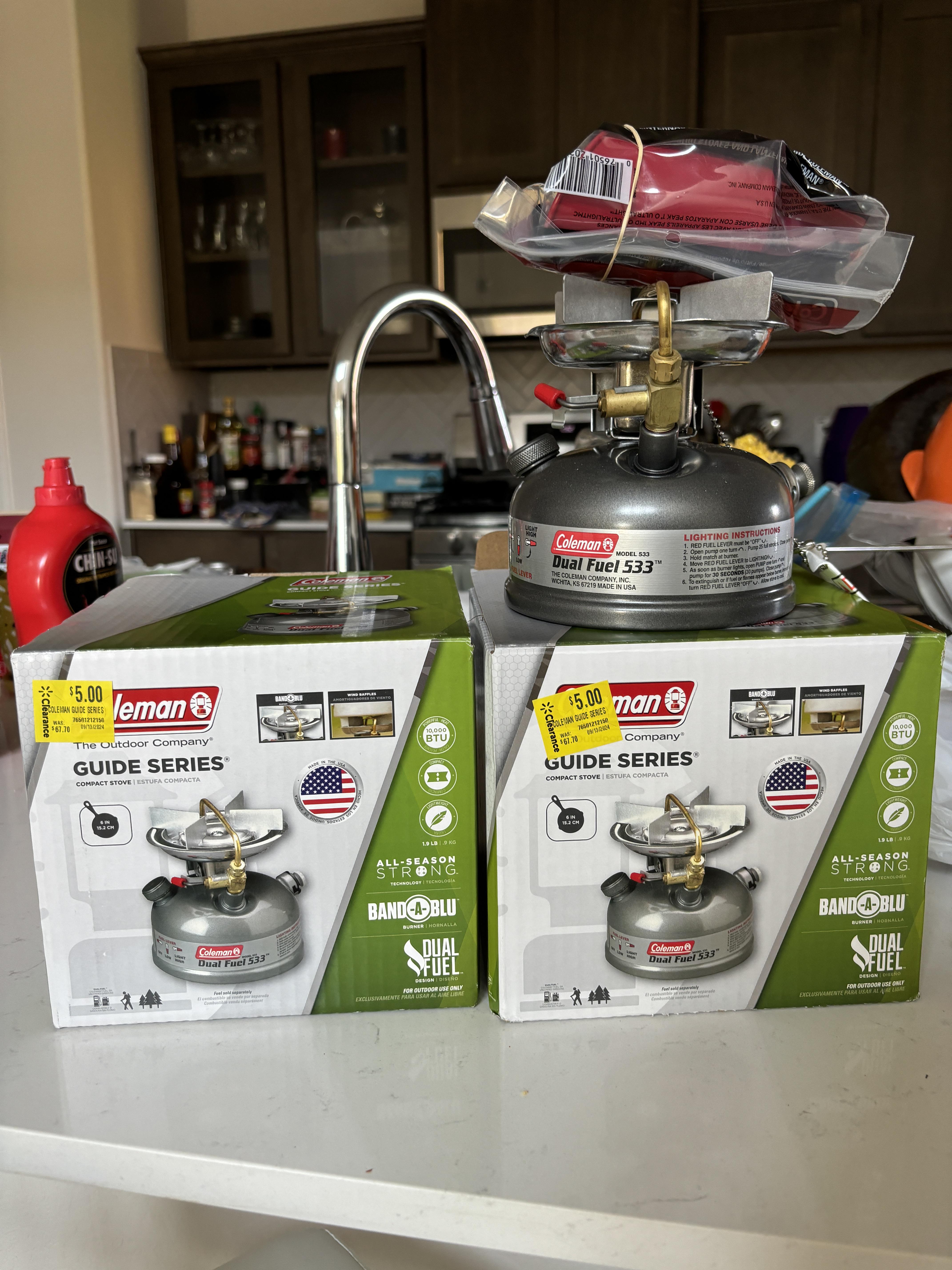 Coleman Dual Fuel 533 : r/camping