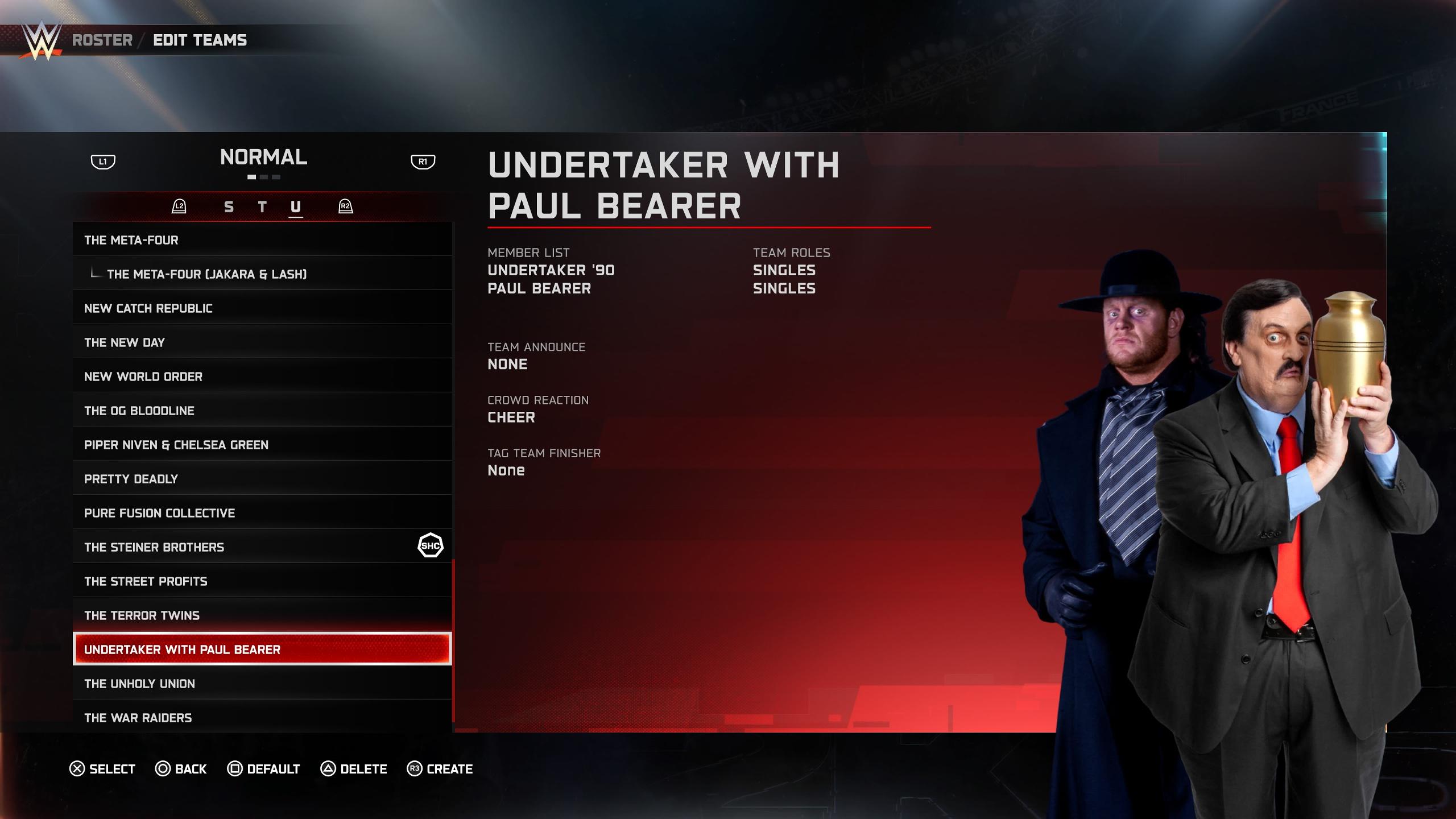 アンダーテイカー'90にポール・ベアラーのマネージャー入場をさせる