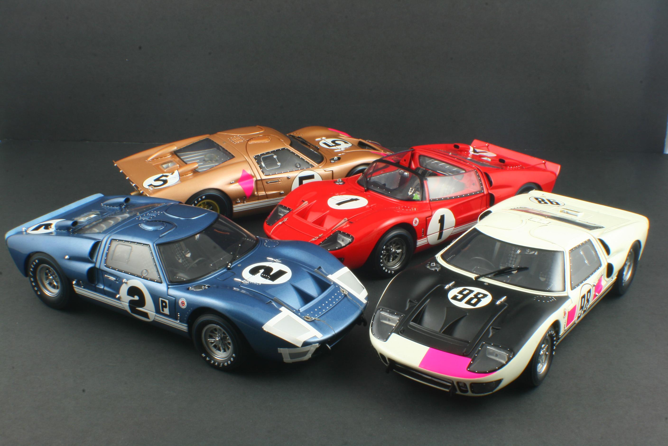 Exoto][1:18] 1966 Ford GT40 MK.II collection [OC] : r/Diecast