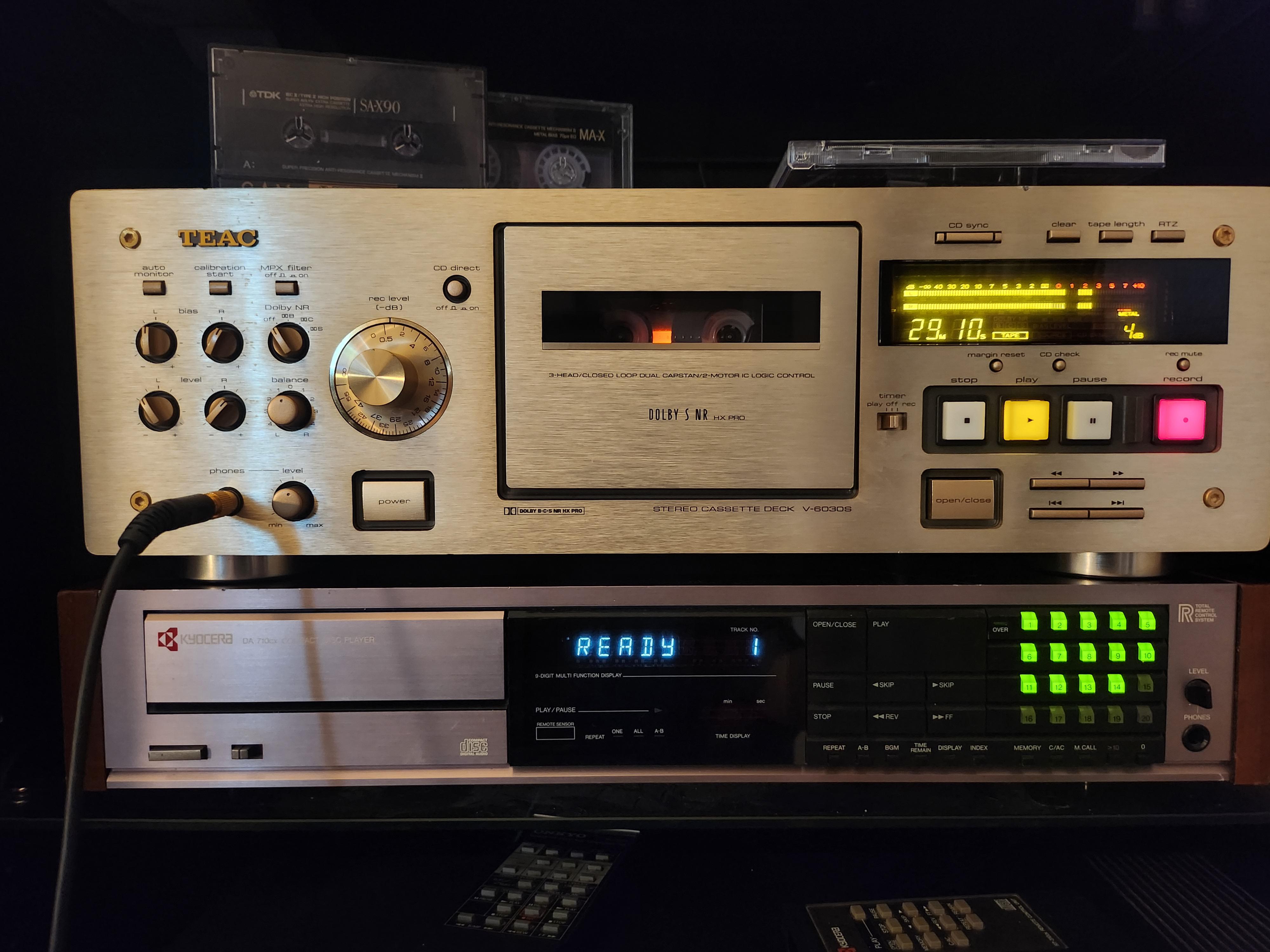 Dream deck acquired! (Teac v-6030s) : r/cassetteculture