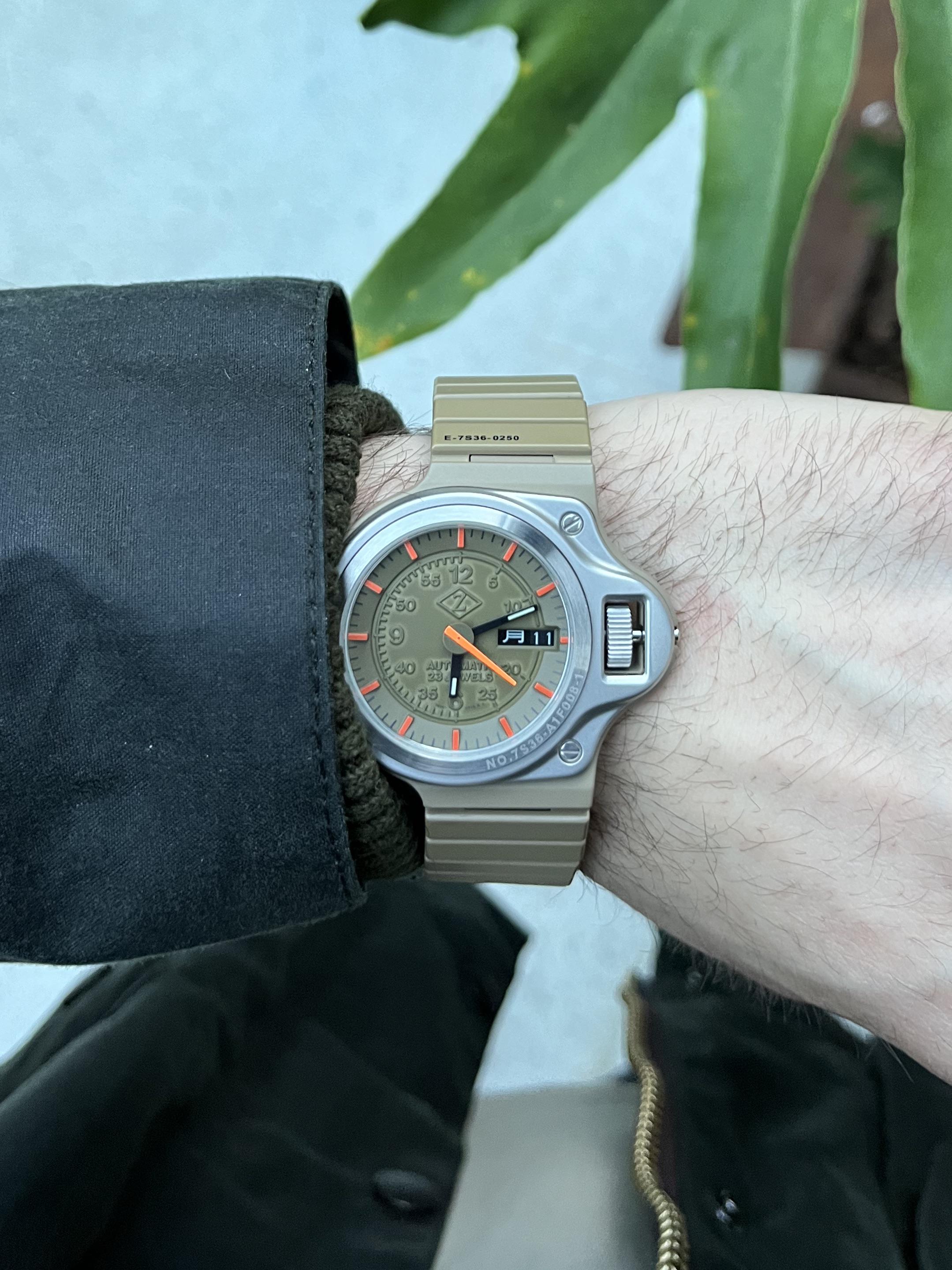 Found this beauty! Seiko x Cabane de Zukka - Dashboard [7S36-0250