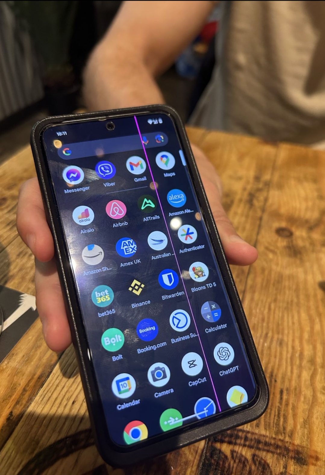 死んだピクセルのピンクの線と保証に関する質問 : r/pixel_phones