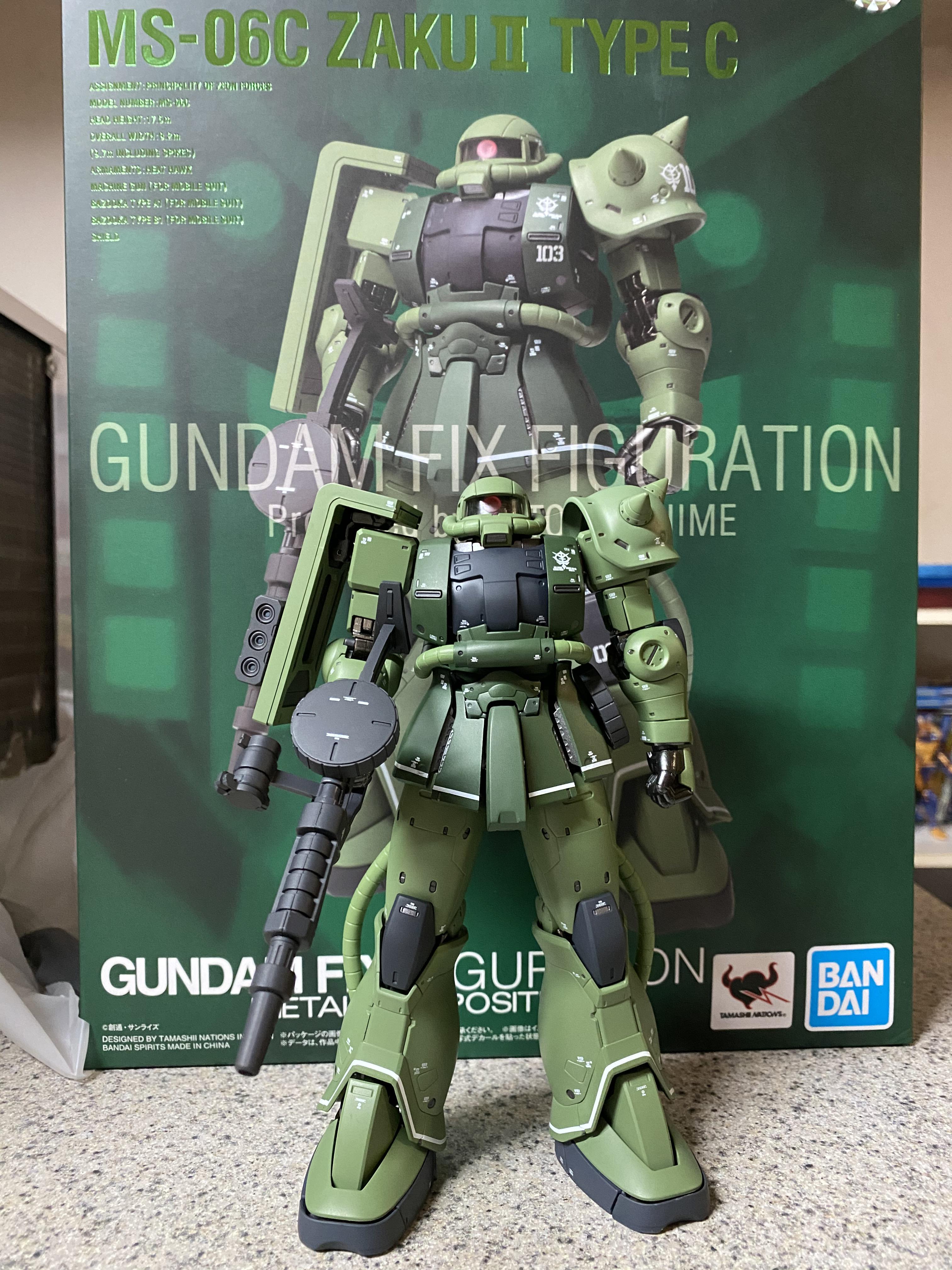 ガンダムフィックスフィギュレーションメタルコンポジット MS-06C ザク