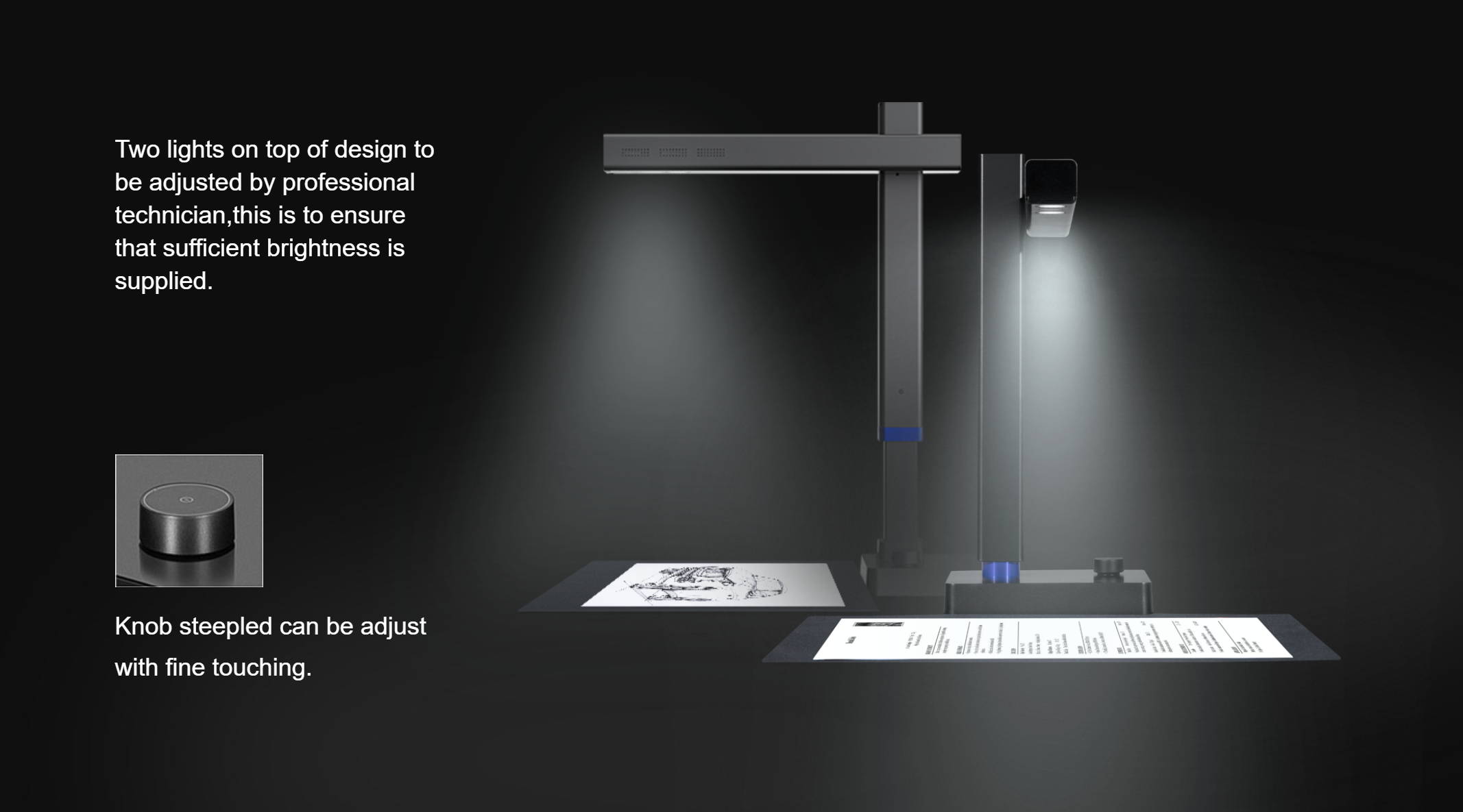 CZUR Shine Pro | Premium Doc Scanner for Fast Scan | Shine 800 A3
