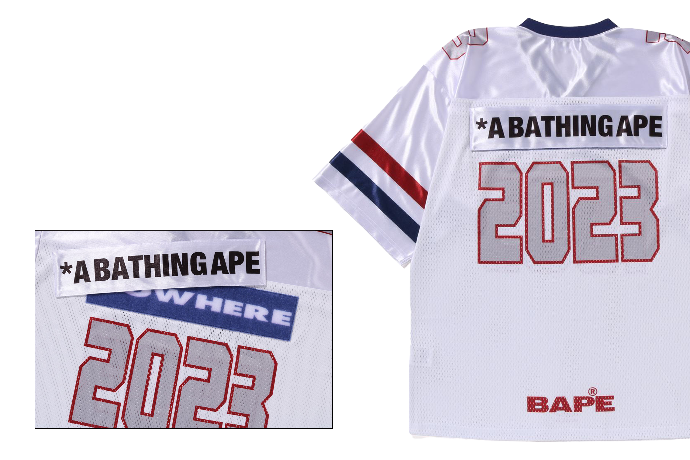 BAPE®︎ FOOTBALL JERSEY | bape.com