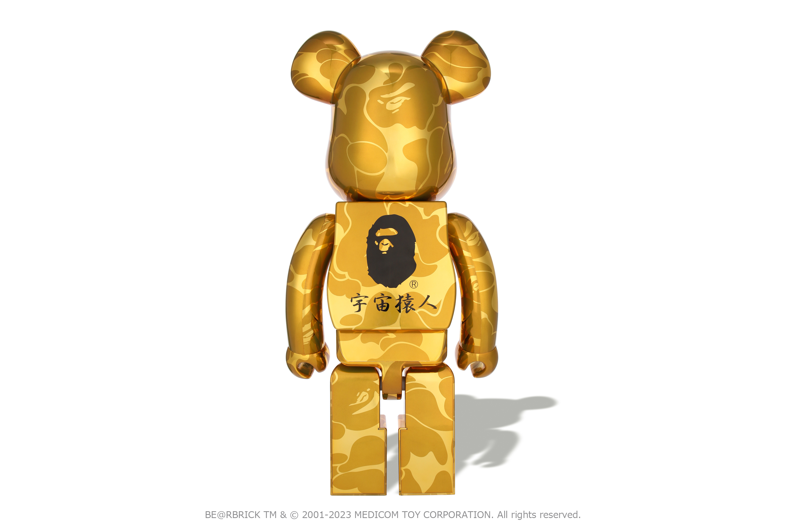 金メッキ1000% BE@RBRICK BAPE®︎2023 達磨