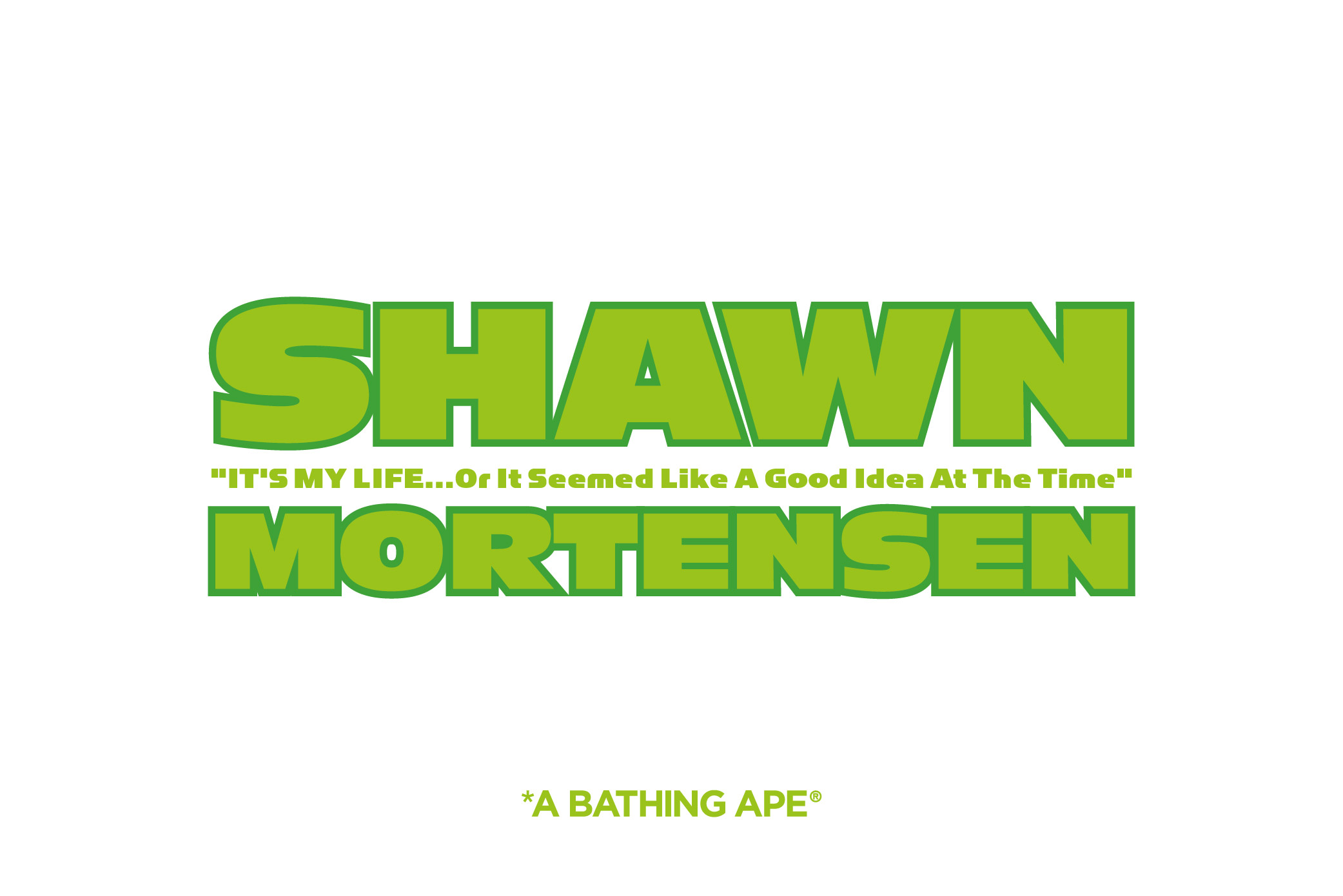 A BATHING APE® × Shawn Mortensen | bape.com