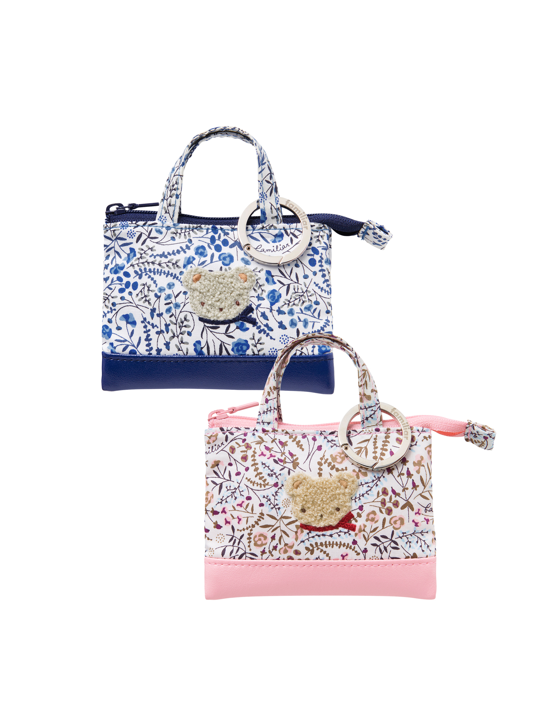 大人気ミニバッグチャームシリーズに トリコロールリバティ柄が新登場