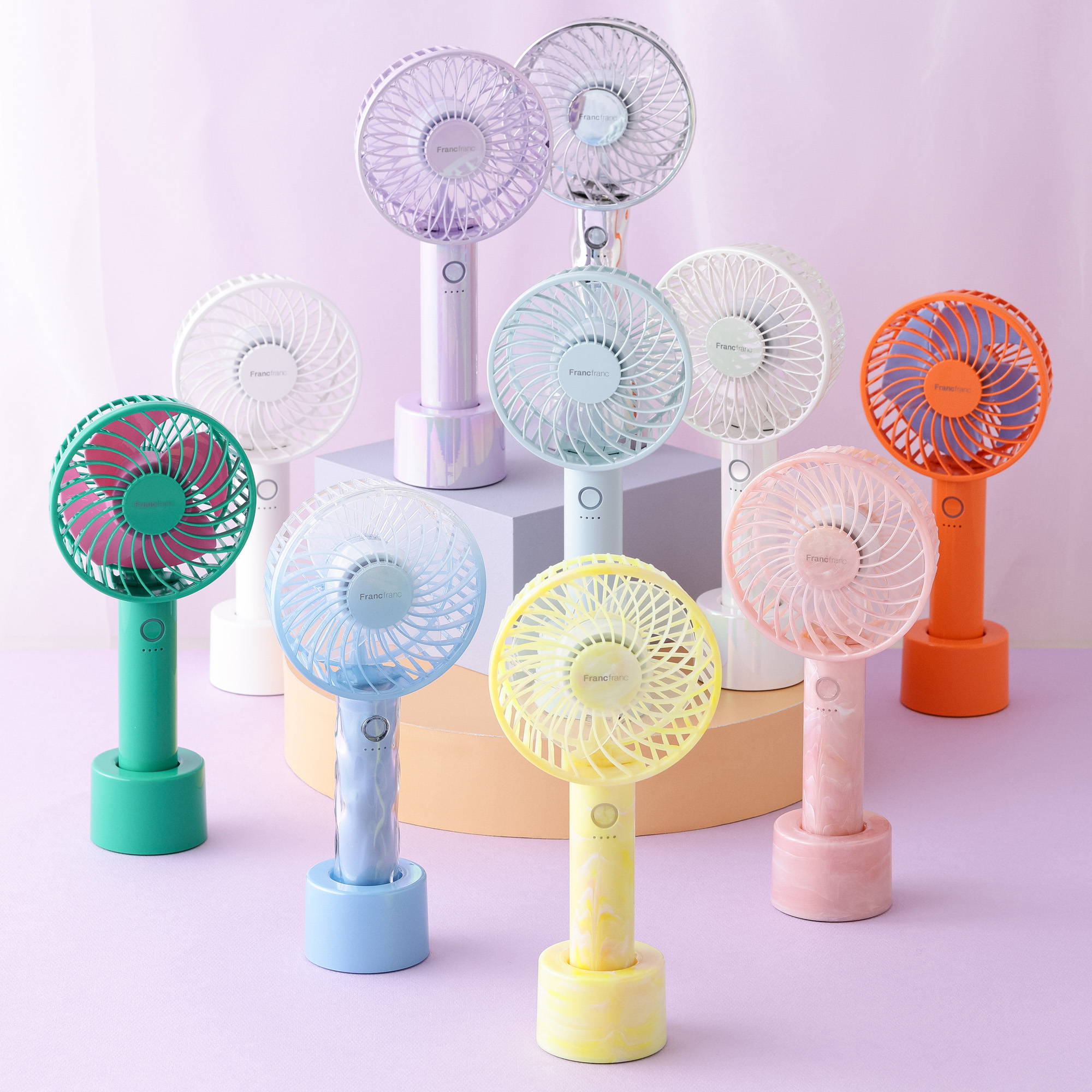 2025年最新】おしゃれでかわいいハンディファン・携帯扇風機！デザイン