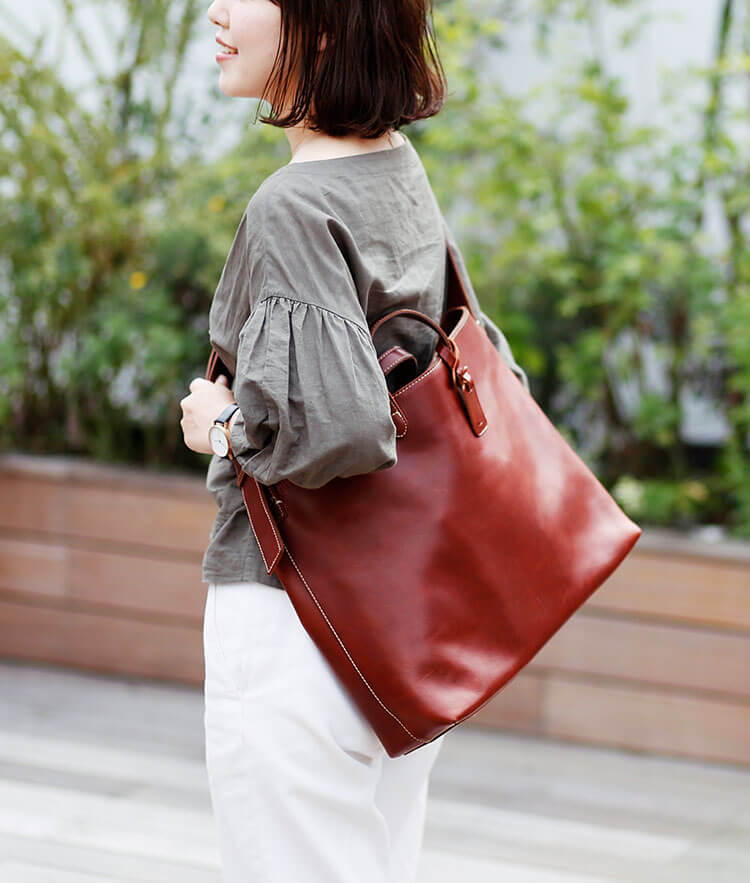 スタッフ愛用品 ディアリオ 2wayトート/土屋鞄製造所