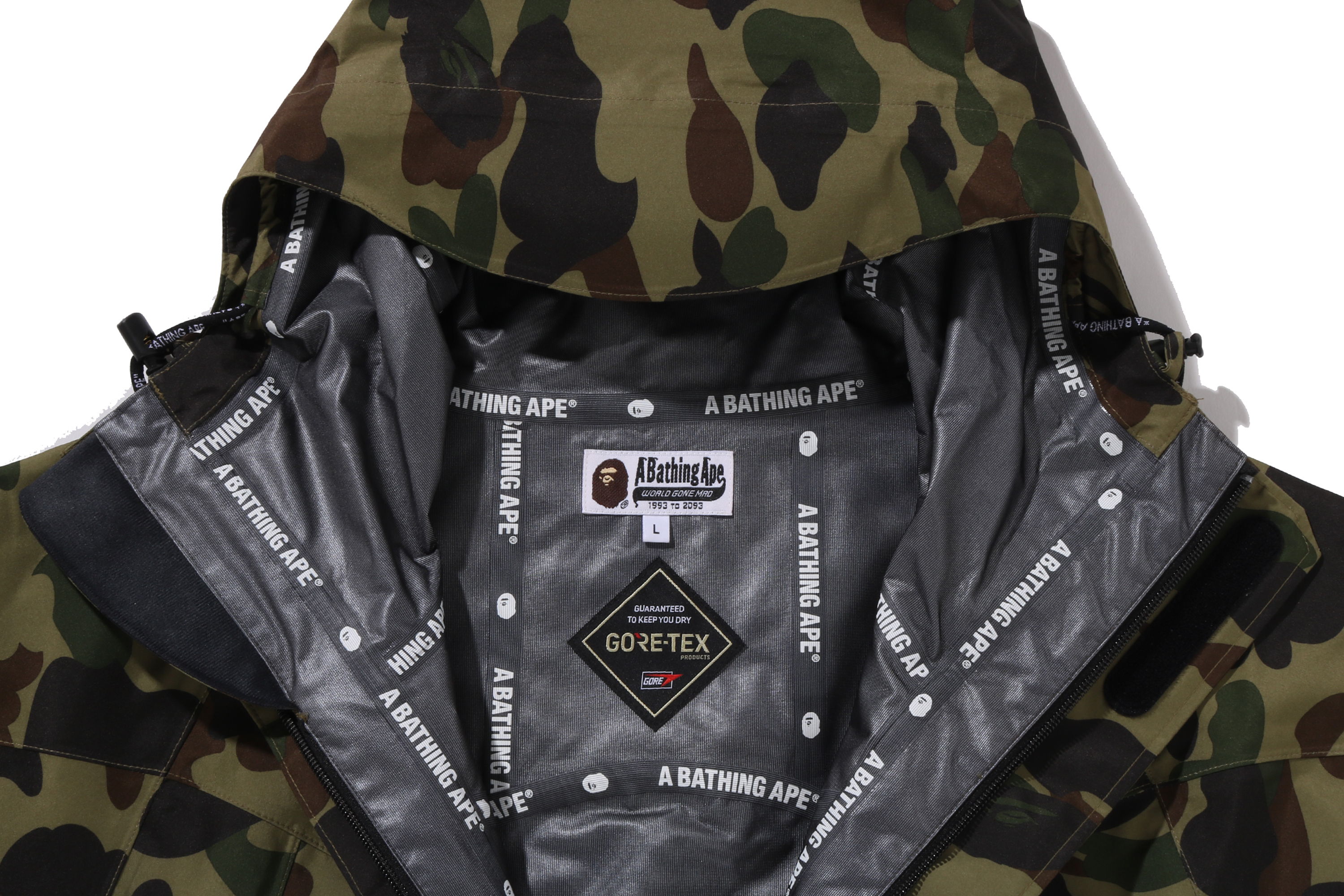 GORE - TEX 1ST CAMO SNOWBOARD JACKET | bape.com