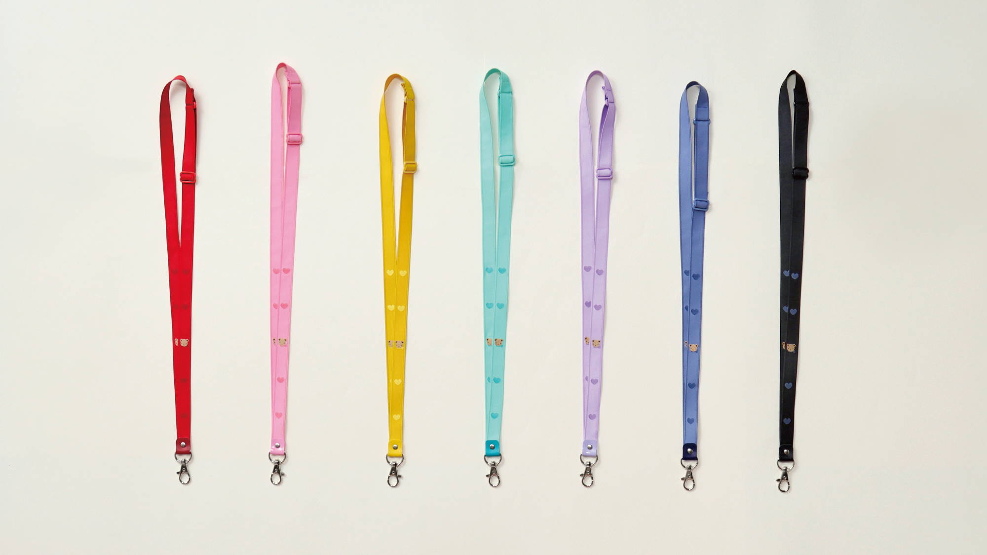 思わず揃えたくなるような7色のカラーバリエーションが魅力のアイテム