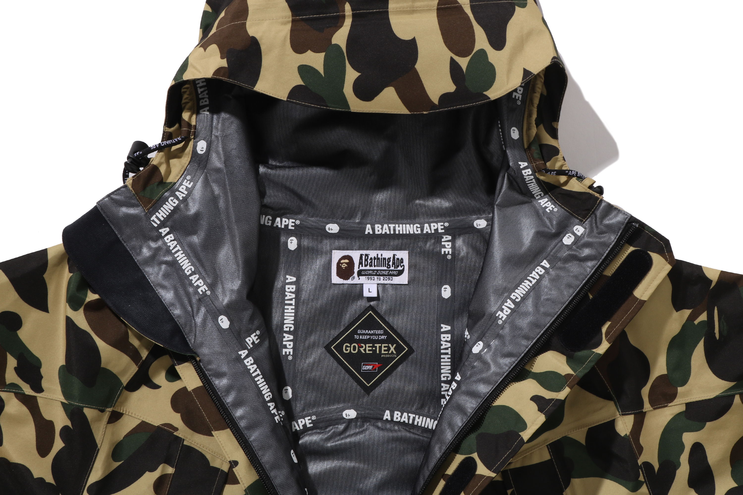 GORE - TEX 1ST CAMO SNOWBOARD JACKET | bape.com