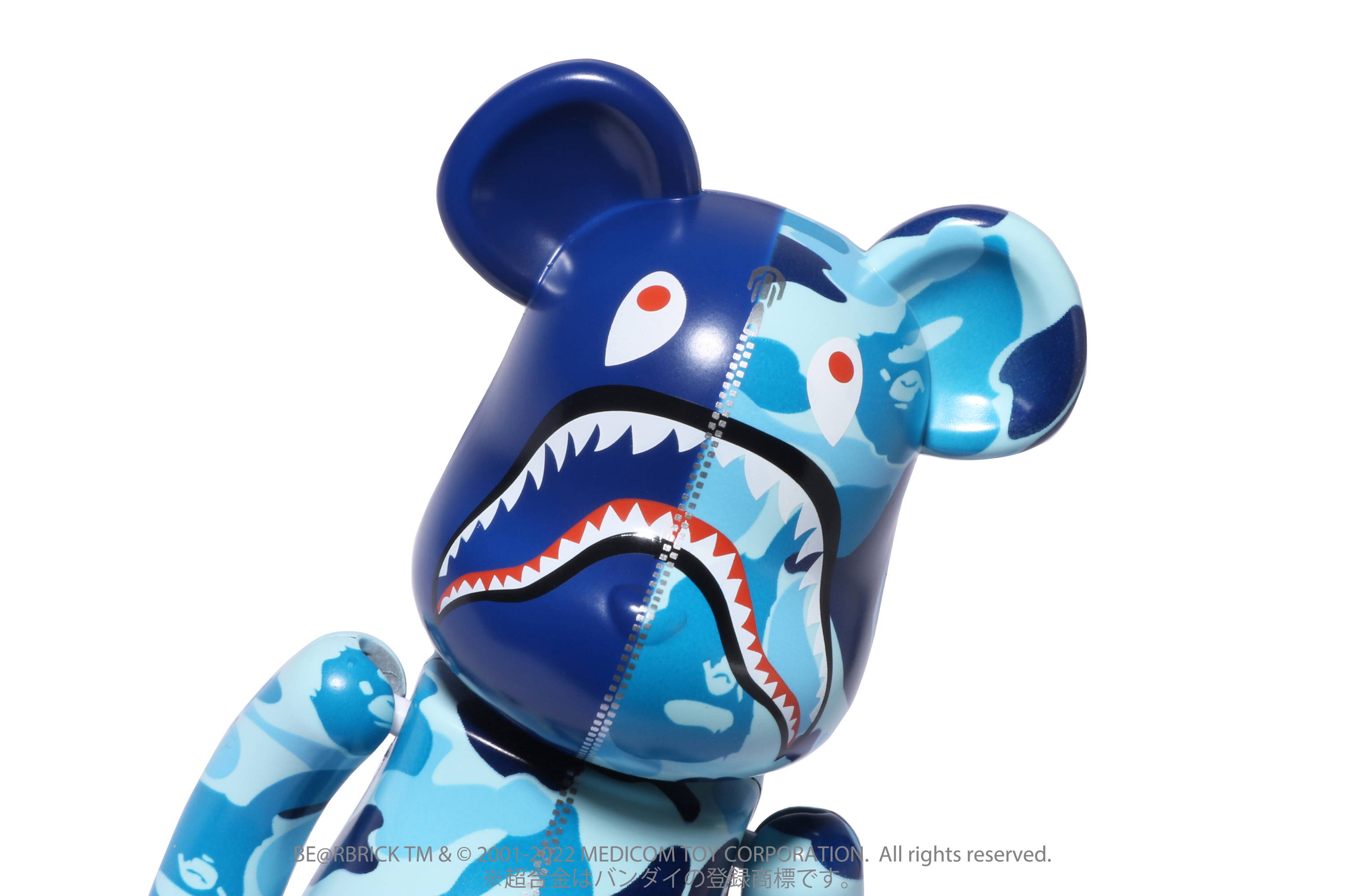 超合金 BE@RBRICK BAPE® ABC CAMO SHARK | bape.com