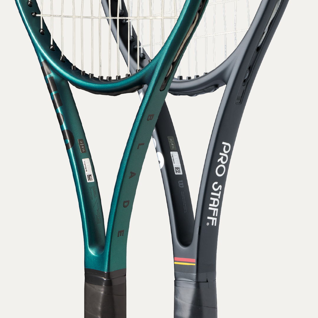 青/緑 Wilsonテニスラケット