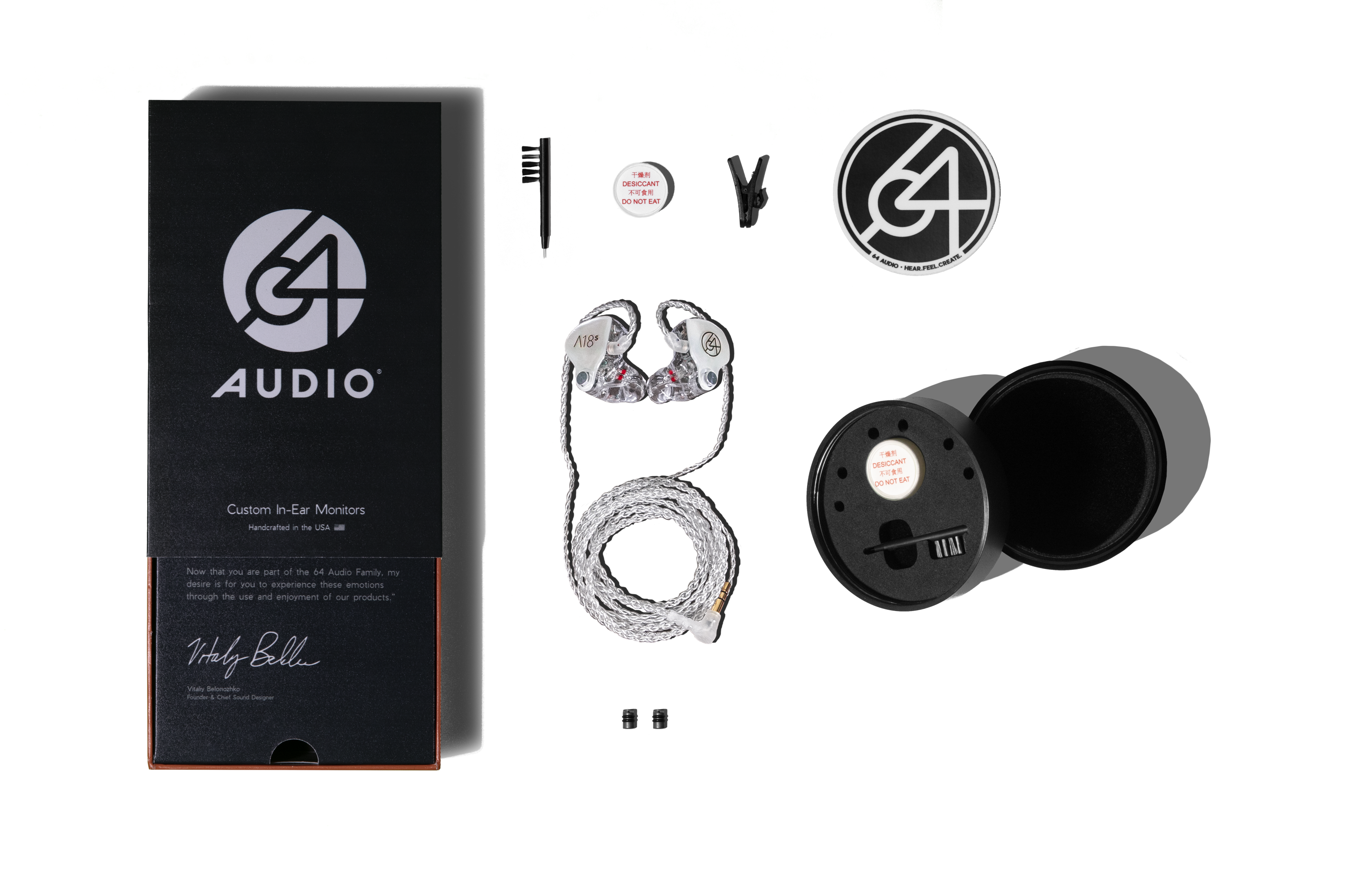 A18s IEM | Our top-of-the-line reference in-ear monitor – 64 Audio