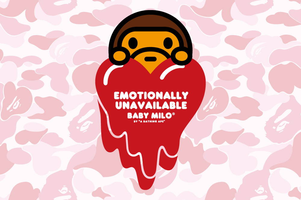 A BATHING APE® × EMOTIONALLY UNAVAILABLE | bape.com