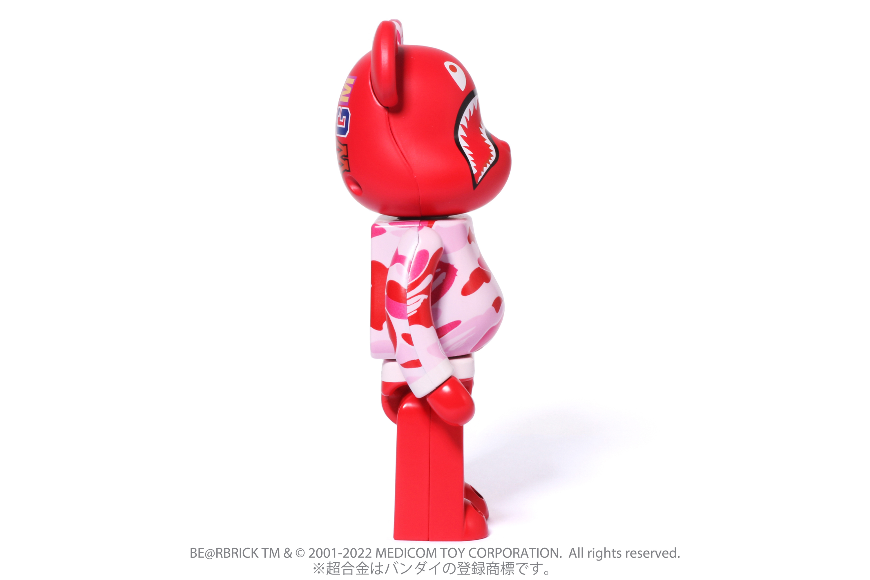 超合金 BE@RBRICK BAPE® ABC CAMO SHARK | bape.com