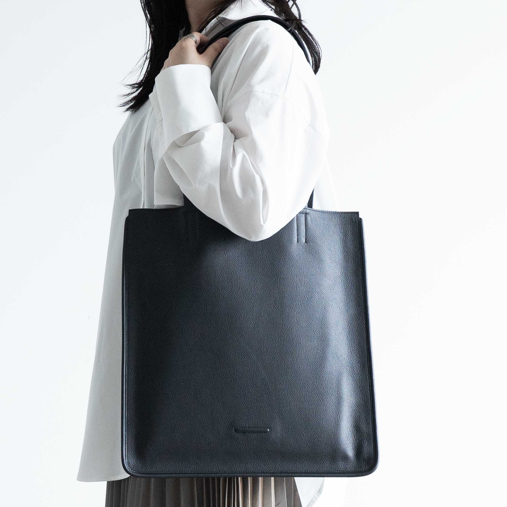 デザインの意図 -ウォッシャブルレザートート- – objcts.io