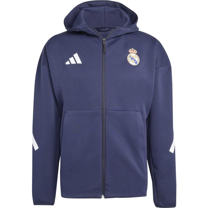 adidas REAL MADRID FC ANTHEM JACKET - Men's jacket - dark blue
