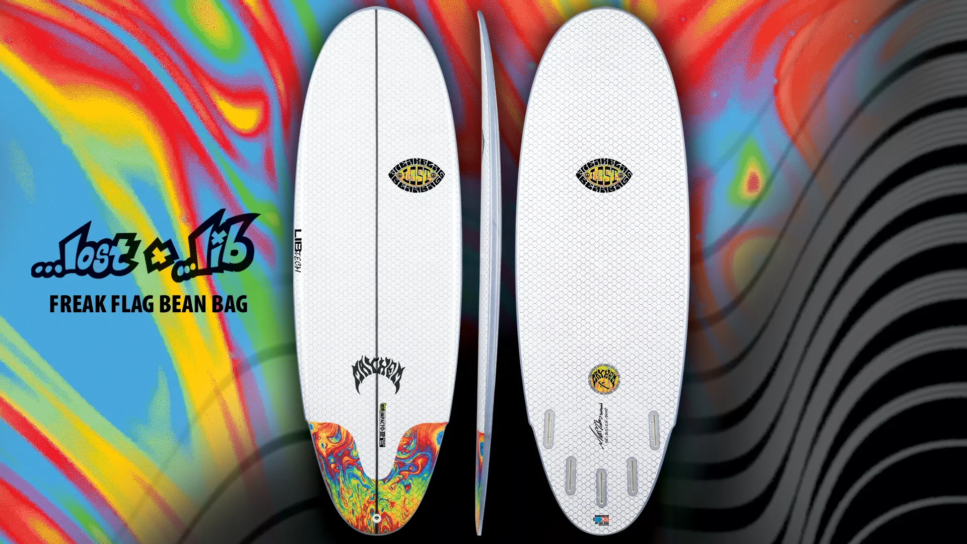 FREAK FLAG BEAN BAG