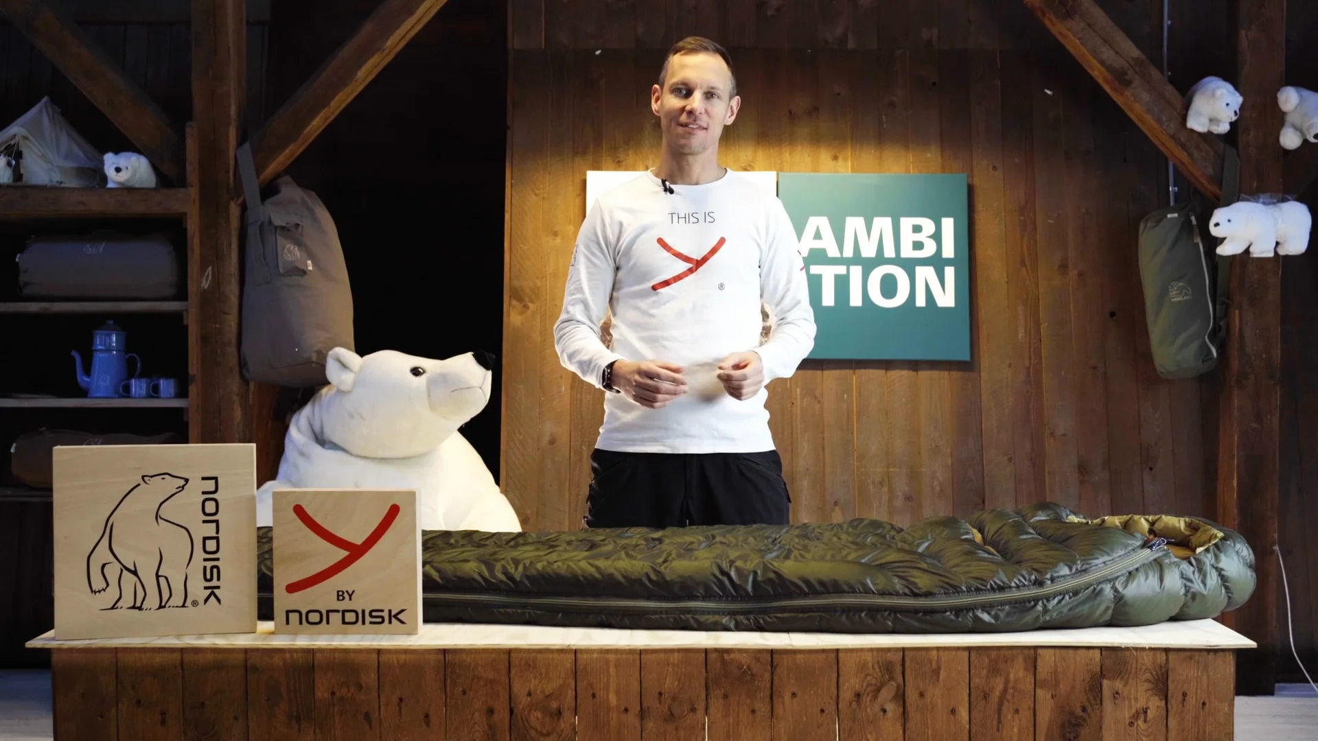 Balance 600 size M zip L Sleeping Bag