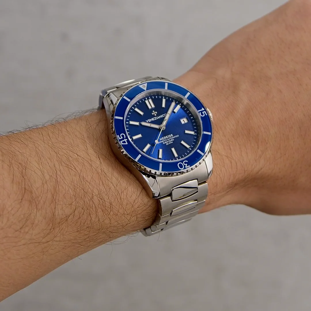 Venezianico Kurmalı Otomatik Erkek Kol Saati - 3321502C Nereide 42