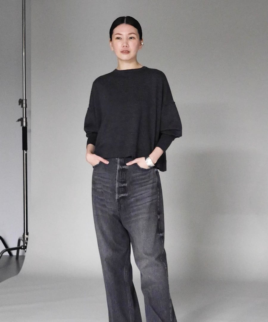 ファインウールバックリボンプルオーバー | [公式]カレンソロジー