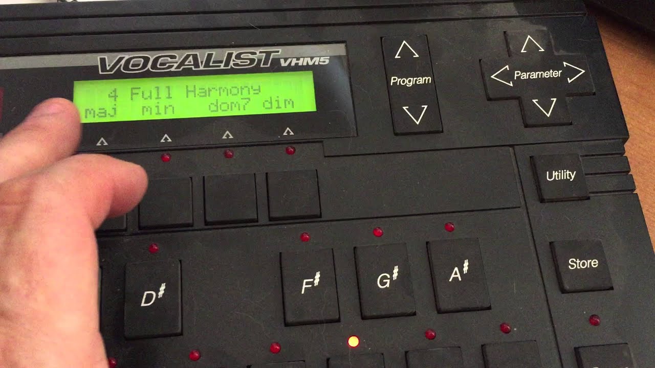 Original Digitech Vocalist VHM5 | Reverb