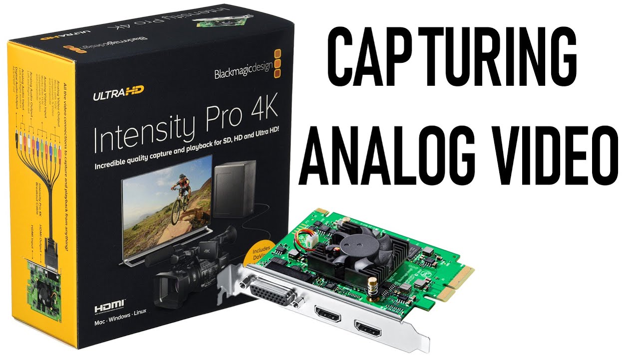 Blackmagic Intensity Pro 4K - Install, Review, and Demo