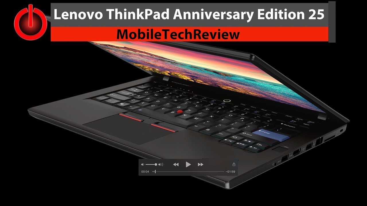 Lenovo ThinkPad Anniversary Edition 25 First Look - YouTube