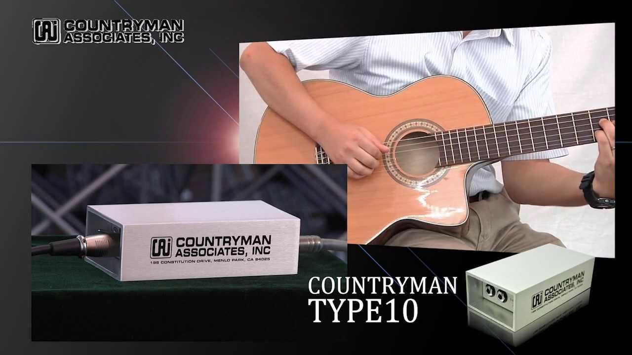 COUNTRYMAN / ダイレクト・ボックス TYPE10 - YouTube