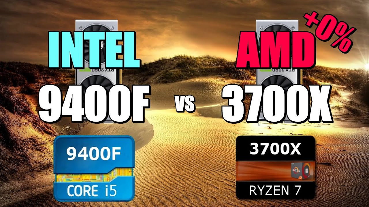9400F vs 3700X - 2060S. CSGO, Fortnite, PUBG, GTAV, Overwatch