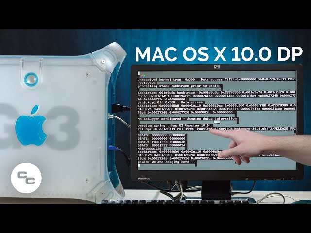 Mac OS X 10.0 Developer Preview Installation Sensation (Part 1