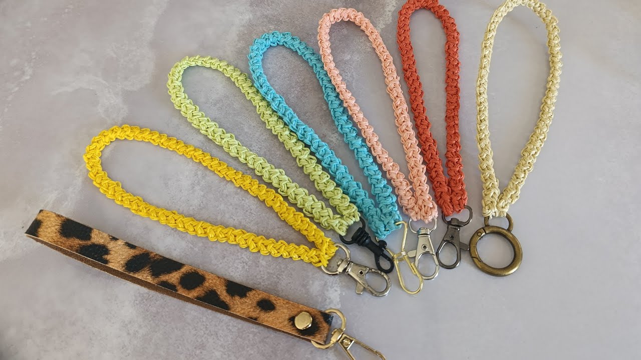 Making handles for knitted bags. - YouTube