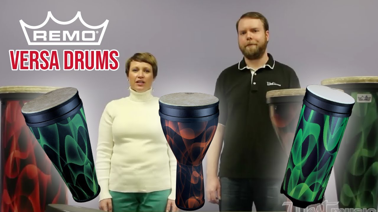 Remo Versa Nested Tubano Set with Comfort Sound Tech - Orange