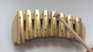 アウリスグロッケン ダイアトニック 8音 | 木のおもちゃ専門店