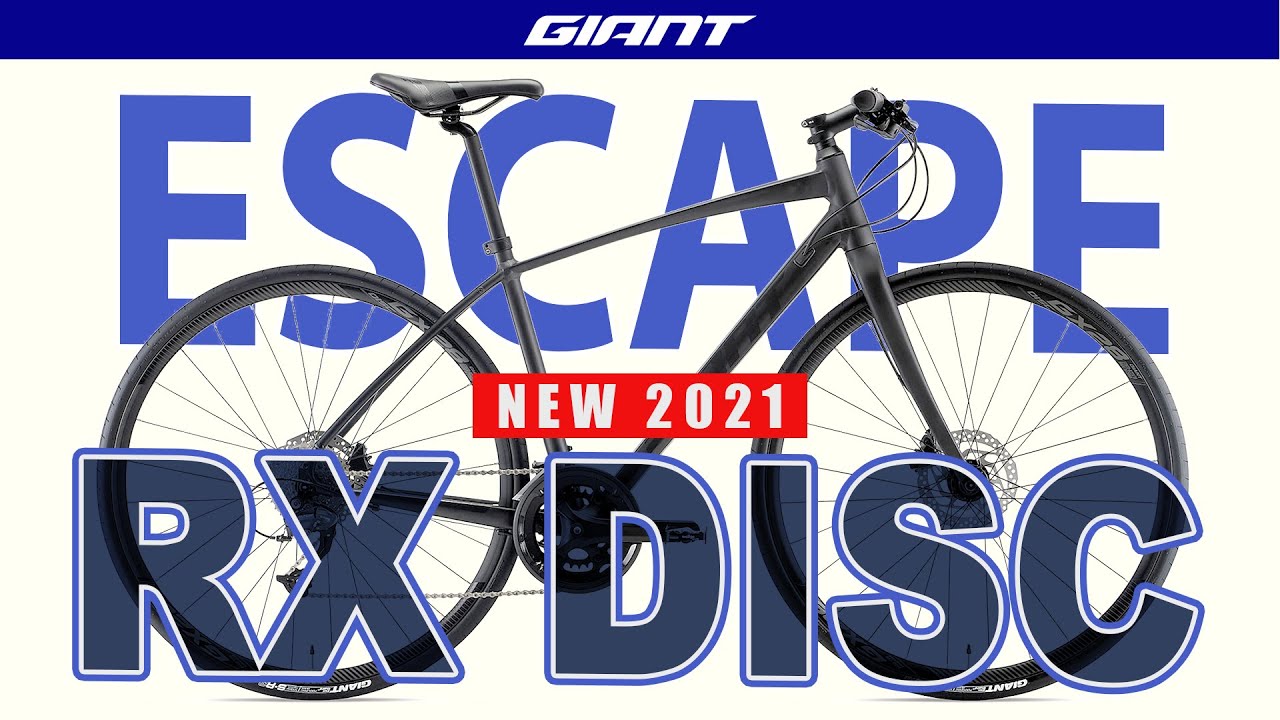 Cross Bike] Giant ESCAPE RX DISC (New 2021) Differences from the