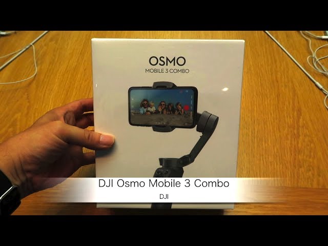 DJIの折りたたみ式モバイルジンバル「DJI Osmo Mobile 3 Combo」の紹介
