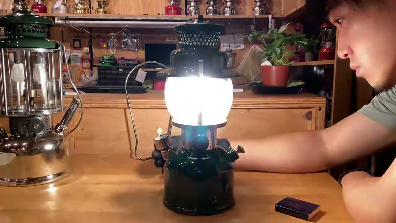 燃焼絶好調1947年12月製 コールマン 242C Coleman u01 燃焼絶好調1947