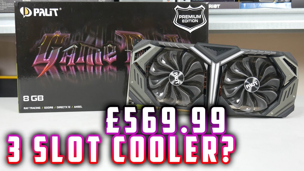 Palit RTX 2070 GameRock Premium - 3 SLOT COOLER ! - YouTube