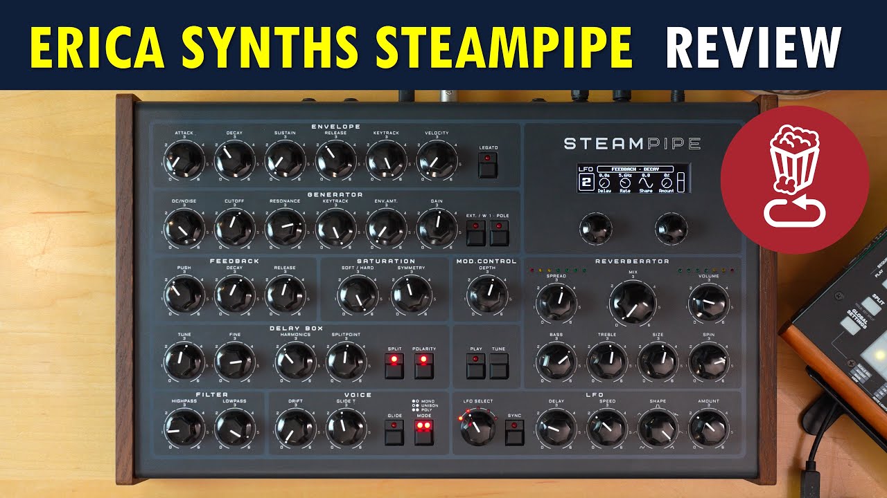 ERICA SYNTHS X 112DB / STEAMPIPE ｜ SMITHS Digital Musical Instruments