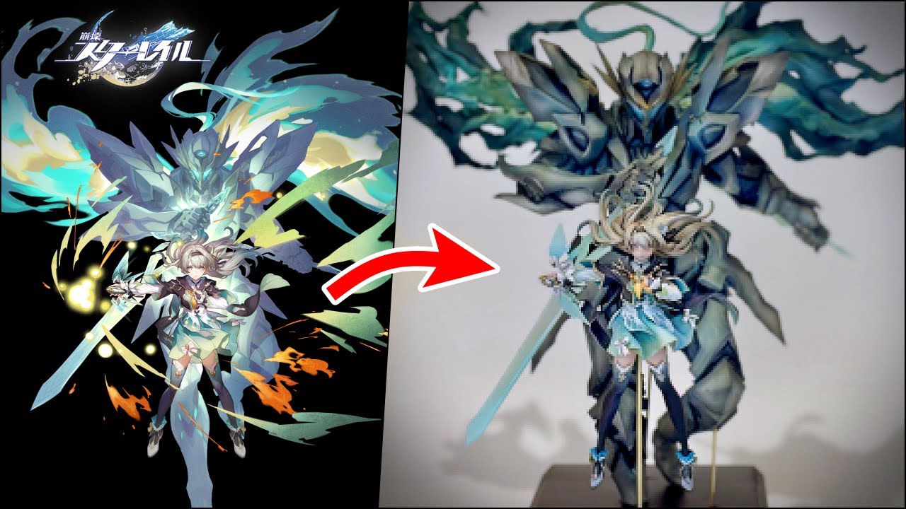 Honkai Impact: Star Rail] I tried making a figure of Firefly and