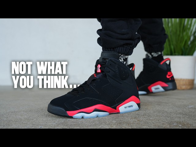 Air Jordan 6 Reverse Infrared Salesman Review & On Feet - YouTube