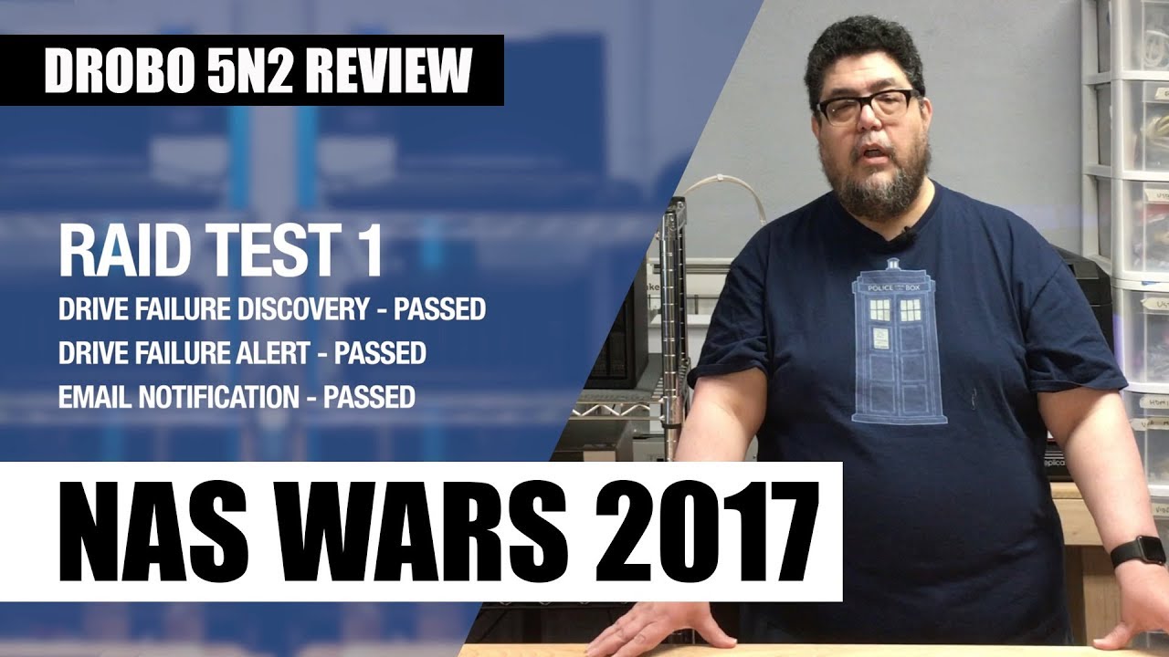 NAS Wars 2017: Stress-testing the Drobo 5N2 RAID - Review - YouTube