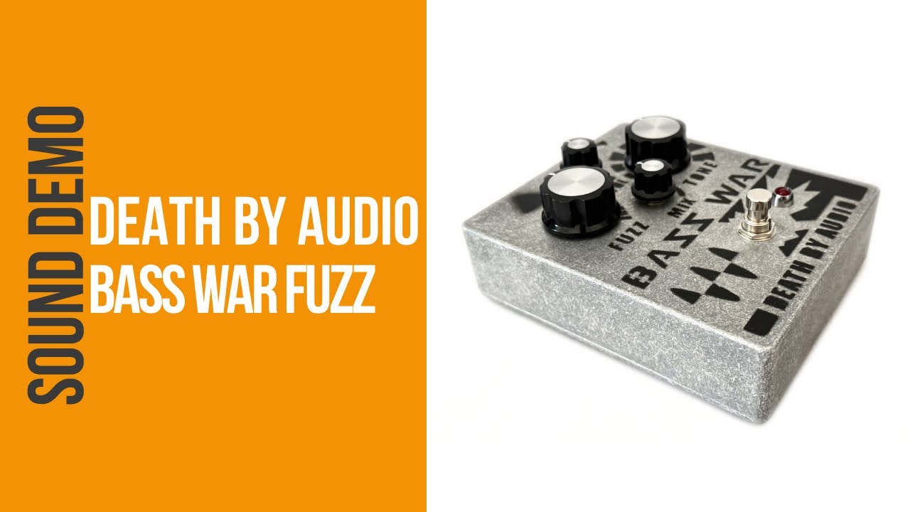 Death By Audio Bass War Fuzz Test - Bonedo